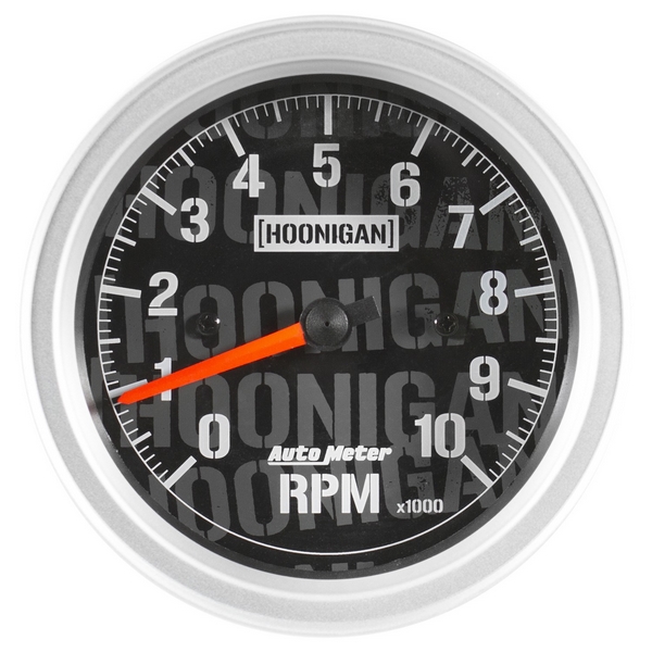 5" TACHOMETER, 0-10,000 RPM, IN-DASH, HOONIGAN